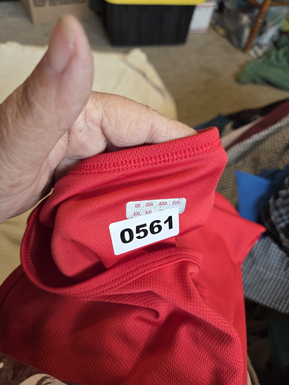 Red Men's Tank Top - Brand Not Visible